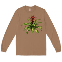 Toasted Coconut Bromeliads Long Sleeve Tee - LillyAllenDesigns