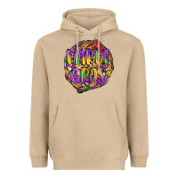 Mushroom mardi gras Heavyweight Hoodie - LillyAllenDesigns