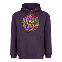 Plum mardi gras Heavyweight Hoodie - LillyAllenDesigns