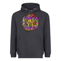 Smoke mardi gras Heavyweight Hoodie - LillyAllenDesigns