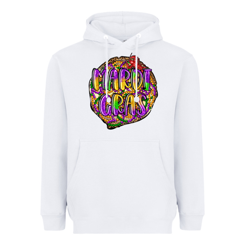 Mardi Gras Heavyweight Hoodie by LillyAllenDesigns | Teevron