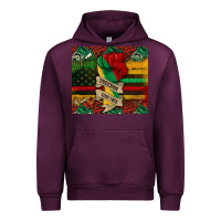 Mauve Wine juneteenth freedom since 1865 Urban Hoodie - CowGirlArtShop