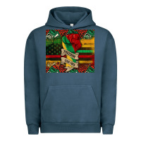 Pigment Midnight Navy juneteenth freedom since 1865 Urban Hoodie - CowGirlArtShop