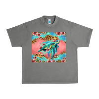 Tornado floral turtle Urban Heavy Tee - Jasminsmagicworld