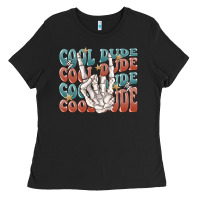 Black cool dude Ladies Tee - MaliasSmallBusiness