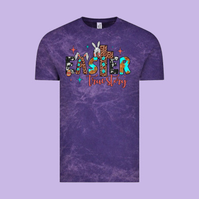Easter True Story Vintage Tee Designed By Jahusdesignshop