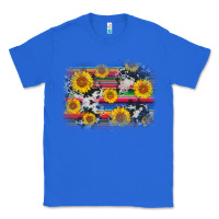 True Royal serape cowhide sunflower background Classic Tee - AdoDesignShop
