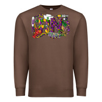 Chestnut RN Registered Nurse Mardi Gras Premium Sweatshirt - LillyAllenDesigns