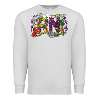 Dove Grey RN Registered Nurse Mardi Gras Premium Sweatshirt - LillyAllenDesigns