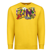 Lemon RN Registered Nurse Mardi Gras Premium Sweatshirt - LillyAllenDesigns