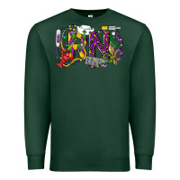 Sports Green RN Registered Nurse Mardi Gras Premium Sweatshirt - LillyAllenDesigns