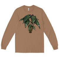 Toasted Coconut Amazon Elephant Ear Long Sleeve Tee - LillyAllenDesigns