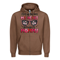 Chestnut sorry ladies my heart belongs to mommy Zipper Hoodie - MaliasSmallBusiness