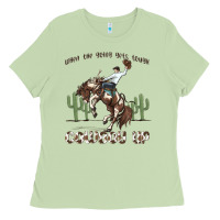 Matcha when the going gets tough cowboy up Ladies Tee - MaliasSmallBusiness