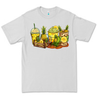 Dove Grey pineapple farm fresh coffee cups Premium Tee - Zillion Design Studio