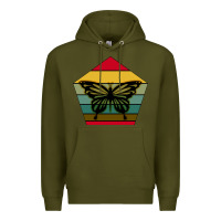 Army Green butterfly Premium Hoodie - Bettercallsaul