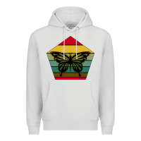 Dove Grey butterfly Premium Hoodie - Bettercallsaul