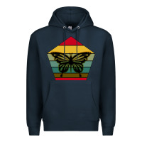 Navy butterfly Premium Hoodie - Bettercallsaul
