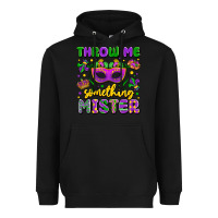 Black throw me something mister Heavyweight Hoodie - LillyAllenDesigns