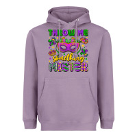 Lavender throw me something mister Heavyweight Hoodie - LillyAllenDesigns