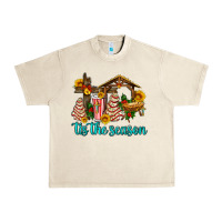 Sandshell tis the seasin with christmas cake abd jesus Urban Heavy Tee - AdoDesignShop