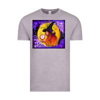 Vintage Zinc witch with crystal ball tumbler Vintage Tee - BundleAndBundleShop
