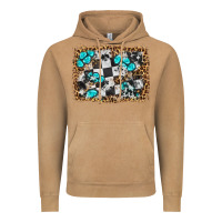 Vintage Camel race leopard and gemstone background Vintage Hoodie - HRA Design Shop