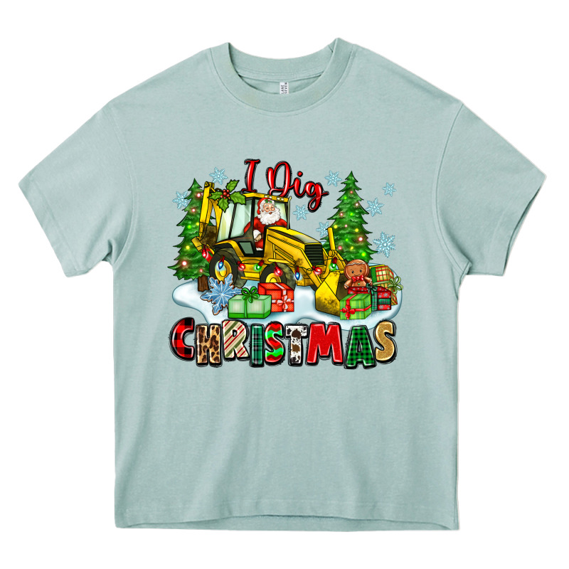 I Dig Christmas Heavy Core Tee by Zillion Design Studio | Teevron