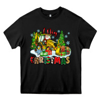 Black i dig christmas Heavy Core Tee - Zillion Design Studio