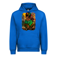 Cobalt juneteenth black woman fashion girl Urban Hoodie - CowGirlArtShop