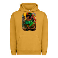 Pigment Peanut Butter juneteenth black woman fashion girl Urban Hoodie - CowGirlArtShop