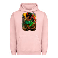 Pigment Salmon juneteenth black woman fashion girl Urban Hoodie - CowGirlArtShop
