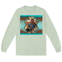 Matcha western rodeo bullfighter Aztec leopard turquoise Long Sleeve Tee - BarkalooDesign