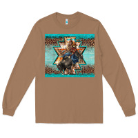 Toasted Coconut western rodeo bullfighter Aztec leopard turquoise Long Sleeve Tee - BarkalooDesign