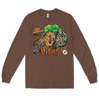 Chestnut zoo vibes Long Sleeve Tee - JahusDesignShop