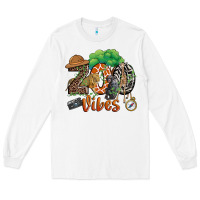 White zoo vibes Long Sleeve Tee - JahusDesignShop