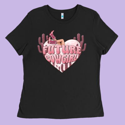 Ladies Tee future cowgirl