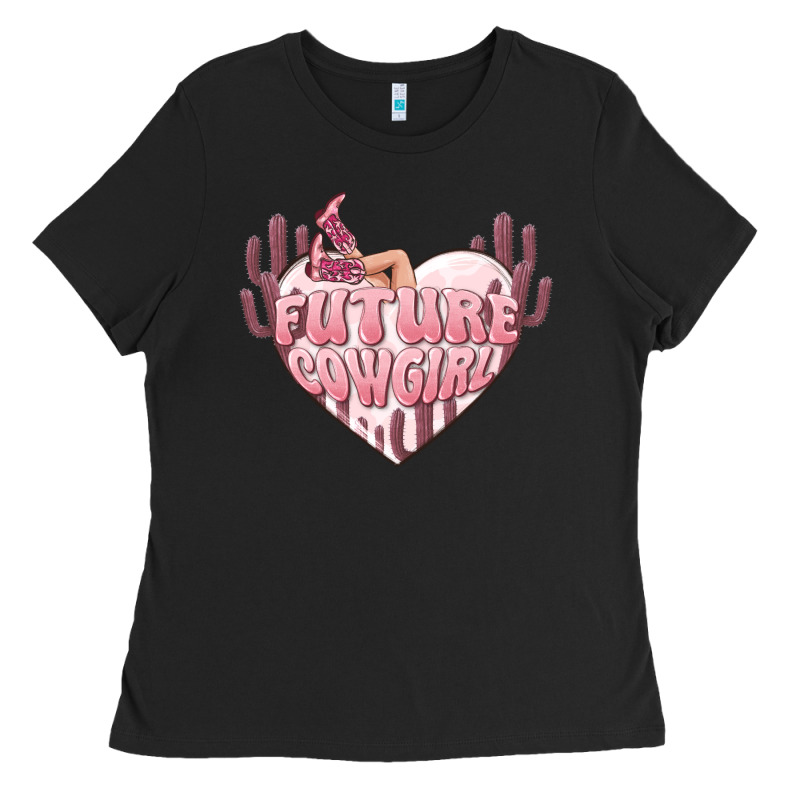 Future Cowgirl Ladies Tee by MaliasSmallBusiness | Teevron
