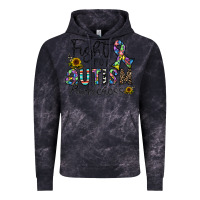 Cloud Black fight for autism awareness Vintage Hoodie - CowhideDigitalArt
