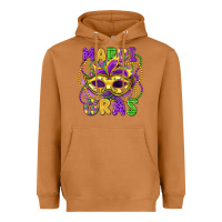 Meerkat mardi gras mask Heavyweight Hoodie - LillyAllenDesigns