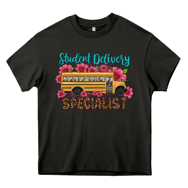 Student Delivery Specialist School Bus Heavy Core Tee by Artiststas | Teevron