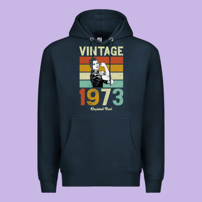 Vintage 1973 Orginial Parts Premium Hoodie Designed By Bettercallsaul