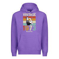 Purple Vintage 1973 Orginial Parts Premium Hoodie - Bettercallsaul