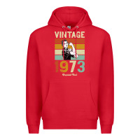 Red Vintage 1973 Orginial Parts Premium Hoodie - Bettercallsaul