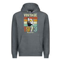 Rock Vintage 1973 Orginial Parts Premium Hoodie - Bettercallsaul
