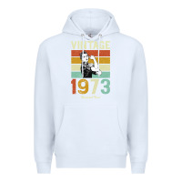White Vintage 1973 Orginial Parts Premium Hoodie - Bettercallsaul