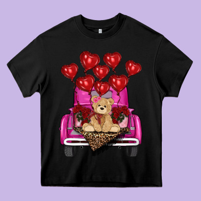 Heavy Core Tee Valentine's day tedybear truck