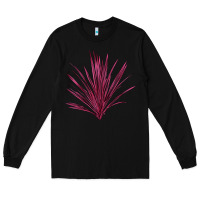 Black Pink Cordyline Long Sleeve Tee - LillyAllenDesigns