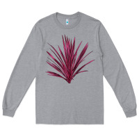 Heather Grey Pink Cordyline Long Sleeve Tee - LillyAllenDesigns