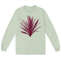 Matcha Pink Cordyline Long Sleeve Tee - LillyAllenDesigns